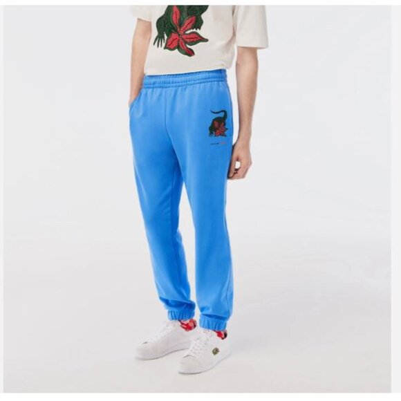 Stranger Things x Lacoste Sweatpants Men's Size Large FR 5 Netflix Cotton New - Picture 3 of 14
